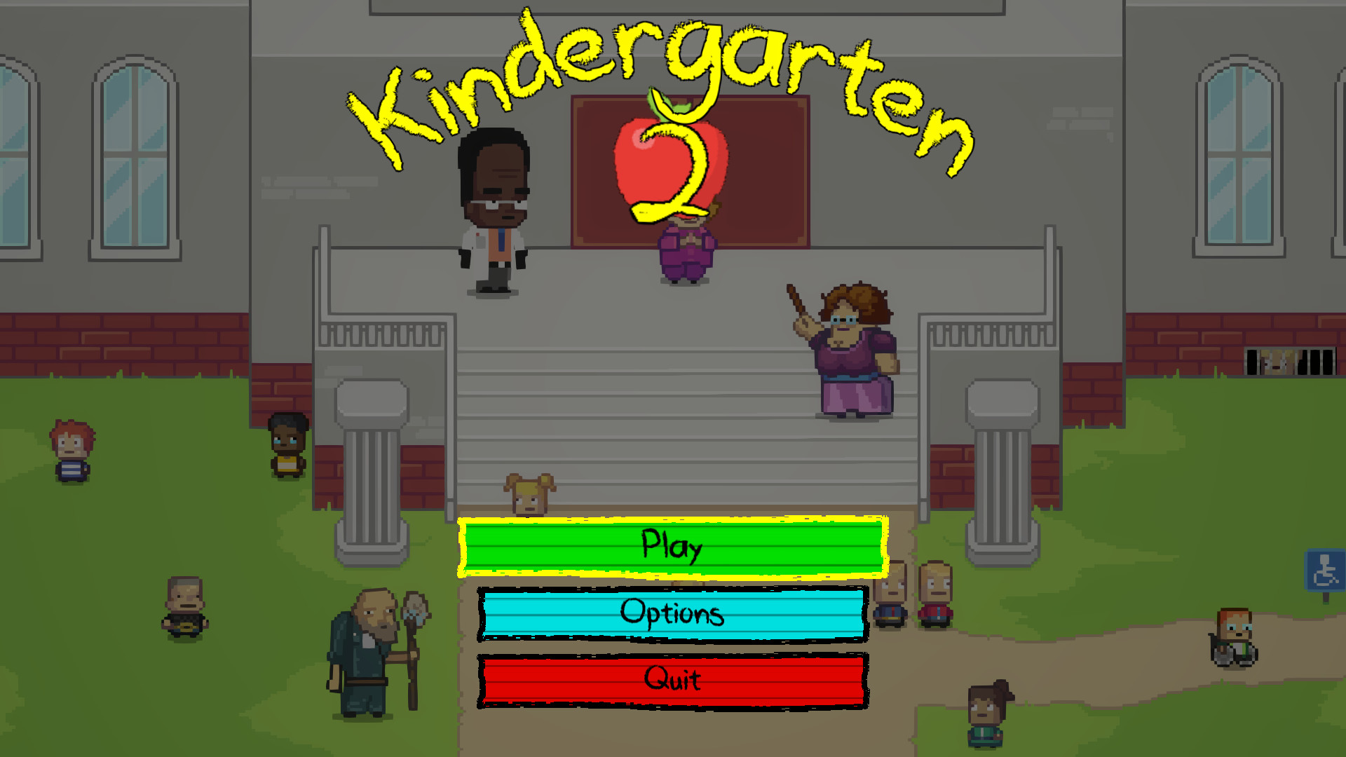 安卓手机游戏《幼儿园Kindergartenv1.1》[完整版]Steam移植(1)