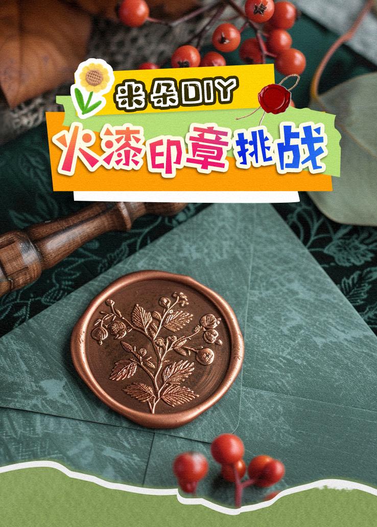米朵DIY火漆印章挑战